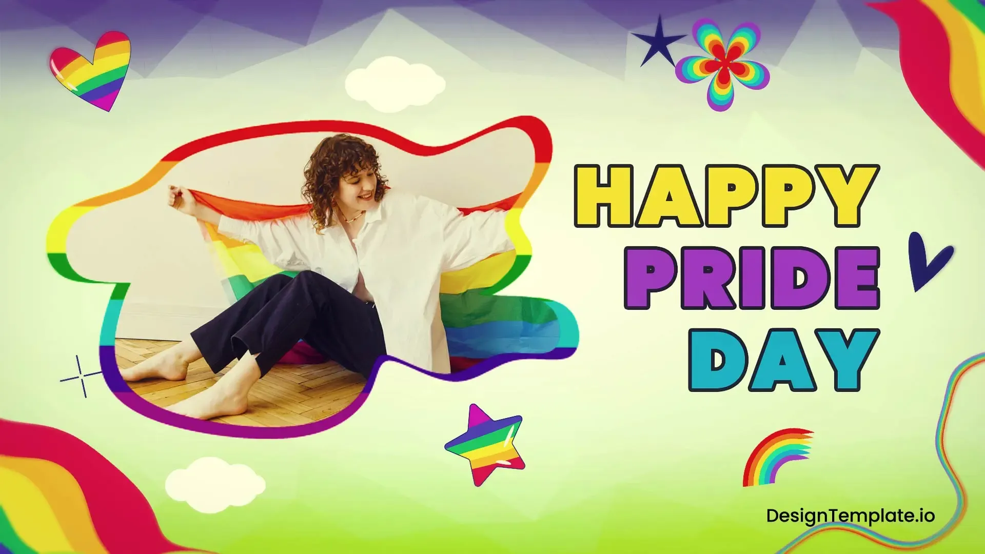 Happy Pride Month Colorful Slideshow